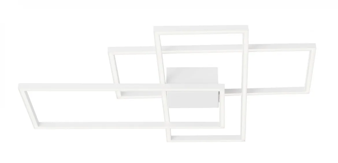 Nova Luce 9977001 BILBAO LED Deckenleuchte 90x67cm 3000K Weiss