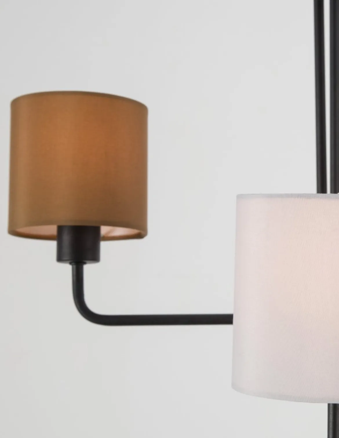 Nova Luce 9151403 BITONTO Pendelleuchte 3-flammig Schwarz Grau Braun Elfenbein