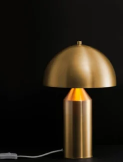 Nova Luce 9050162 BOLT Tischleuchte Gold E27 41cm