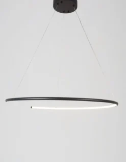 Nova Luce 9010023 BREDA LED Pendelleuchte 70cm 3000K Schwarz