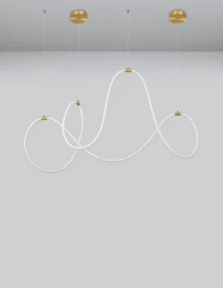 Nova Luce 9082093 CERELIA LED Pendelleuchte 3000K Messing Gold