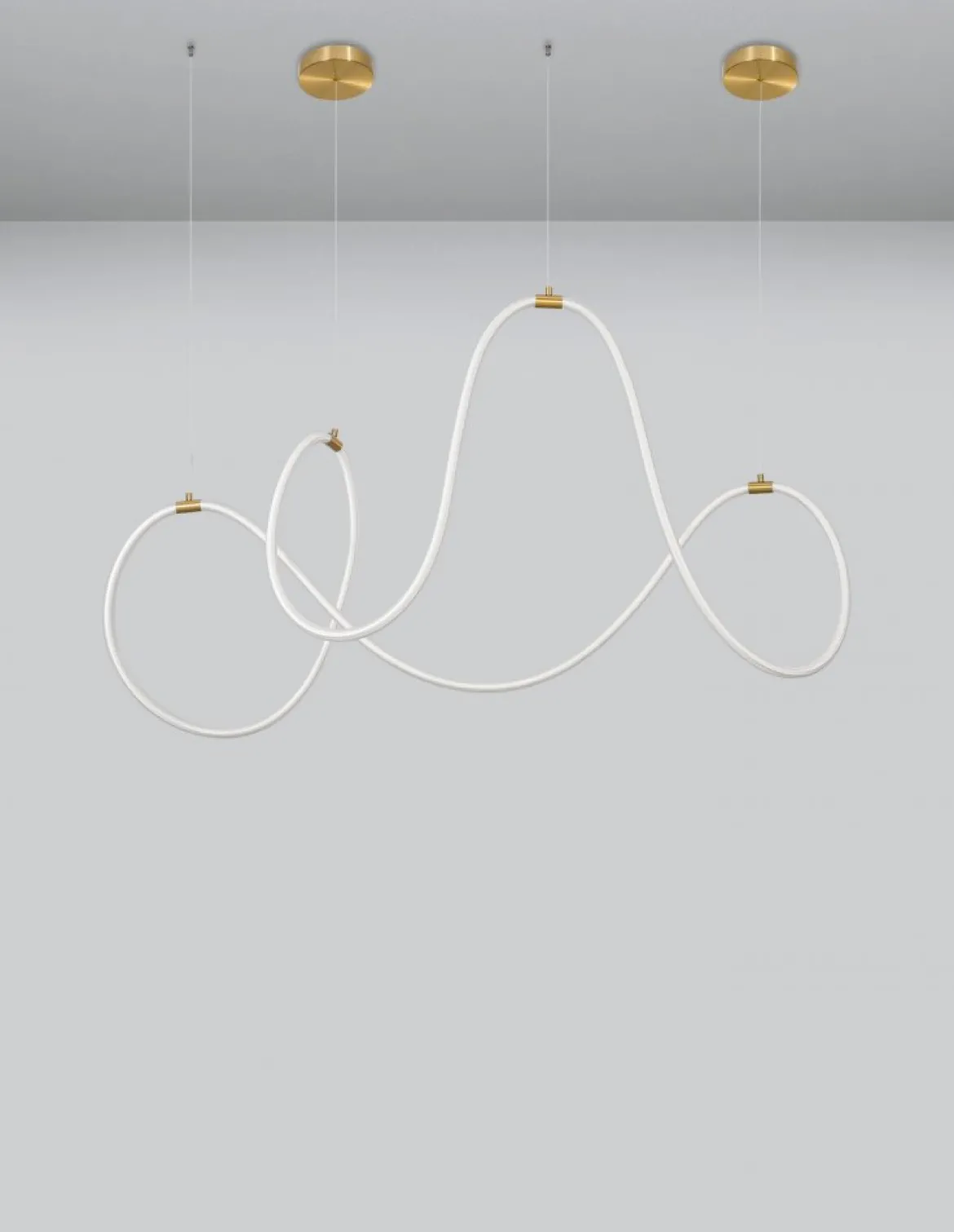 Nova Luce 9082093 CERELIA LED Pendelleuchte 3000K Messing Gold