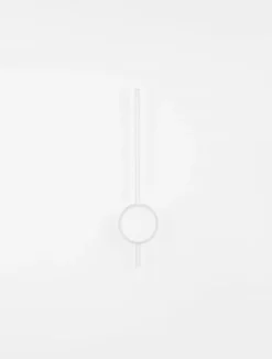 Nova Luce 9061426 CLOCK LED Wandleuchte 3000K Weiß
