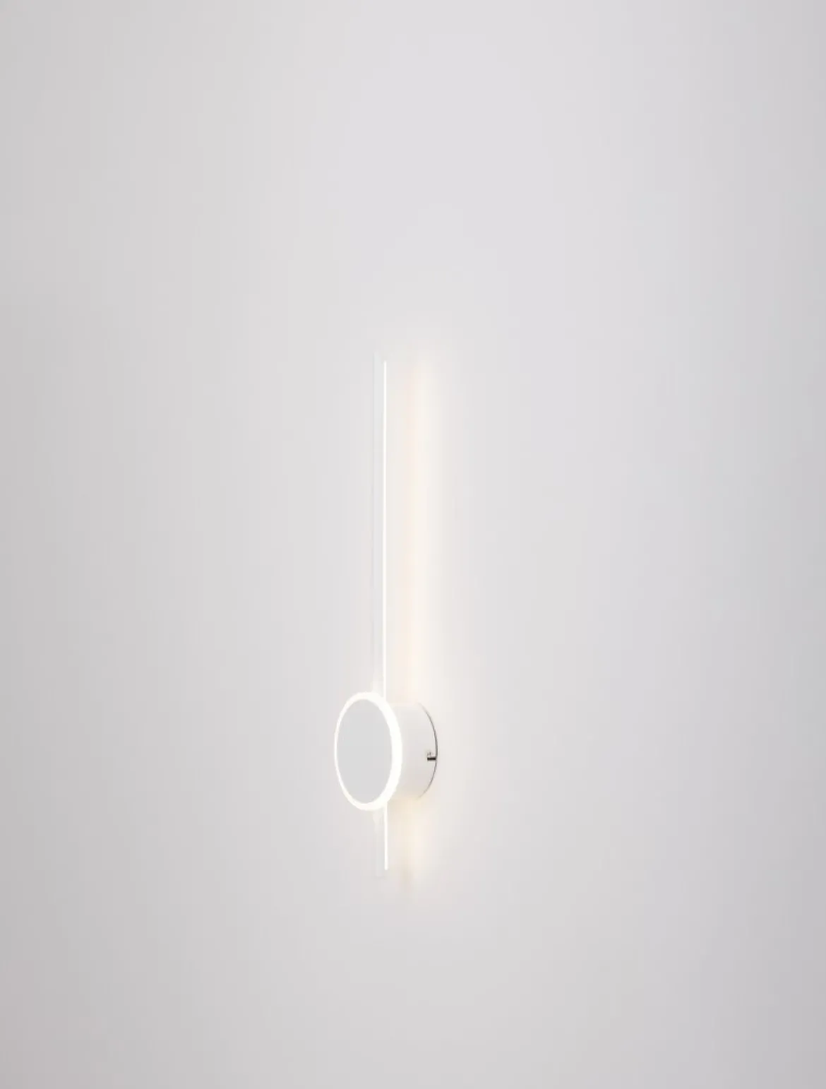 Nova Luce 9061426 CLOCK LED Wandleuchte 3000K Weiß