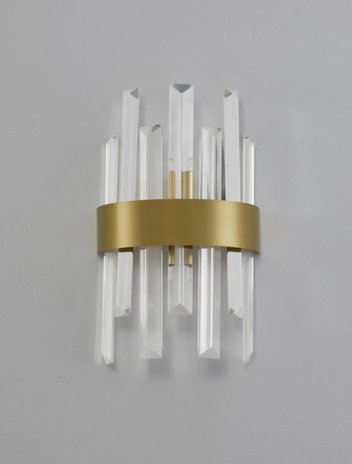 Nova Luce 9695220 CROWN Wandleuchte Satin Gold G9