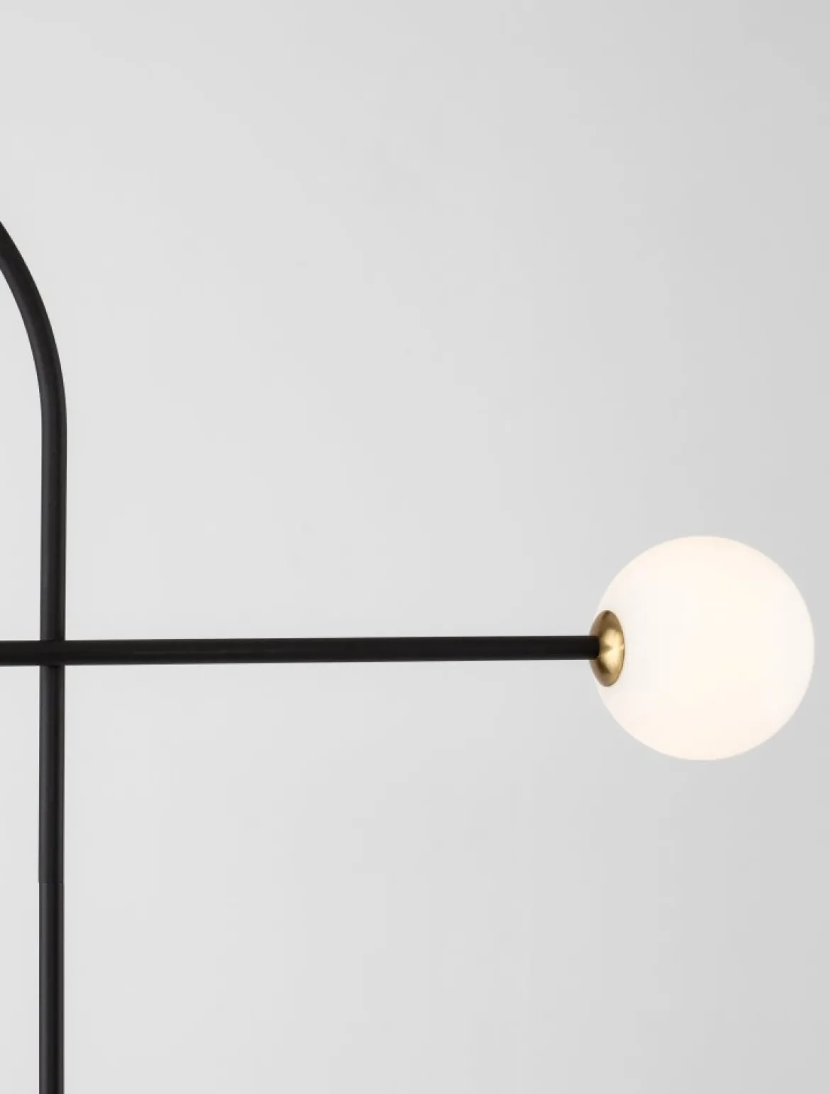 Nova Luce 9010224 DEDALO Stehlampe Schwarz Weiss G9