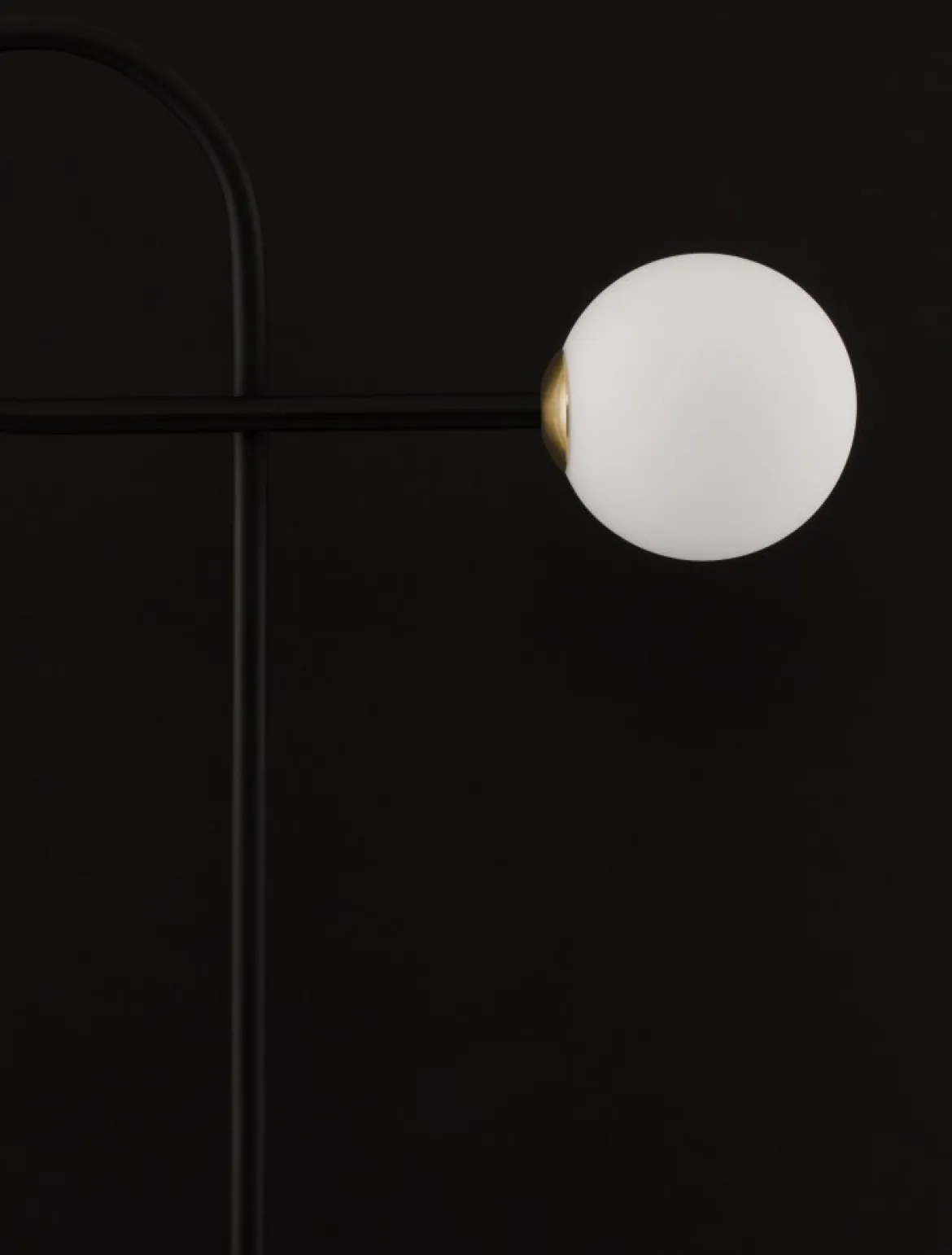 Nova Luce 9010223 DEDALO Tischleuchte Schwarz Weiss G9