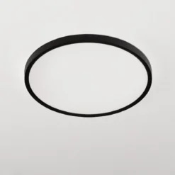 Nova Luce 9060191 DIXIE LED Deckenleuchte 3000-4000-6500K 3200lm Schwarz 40cm