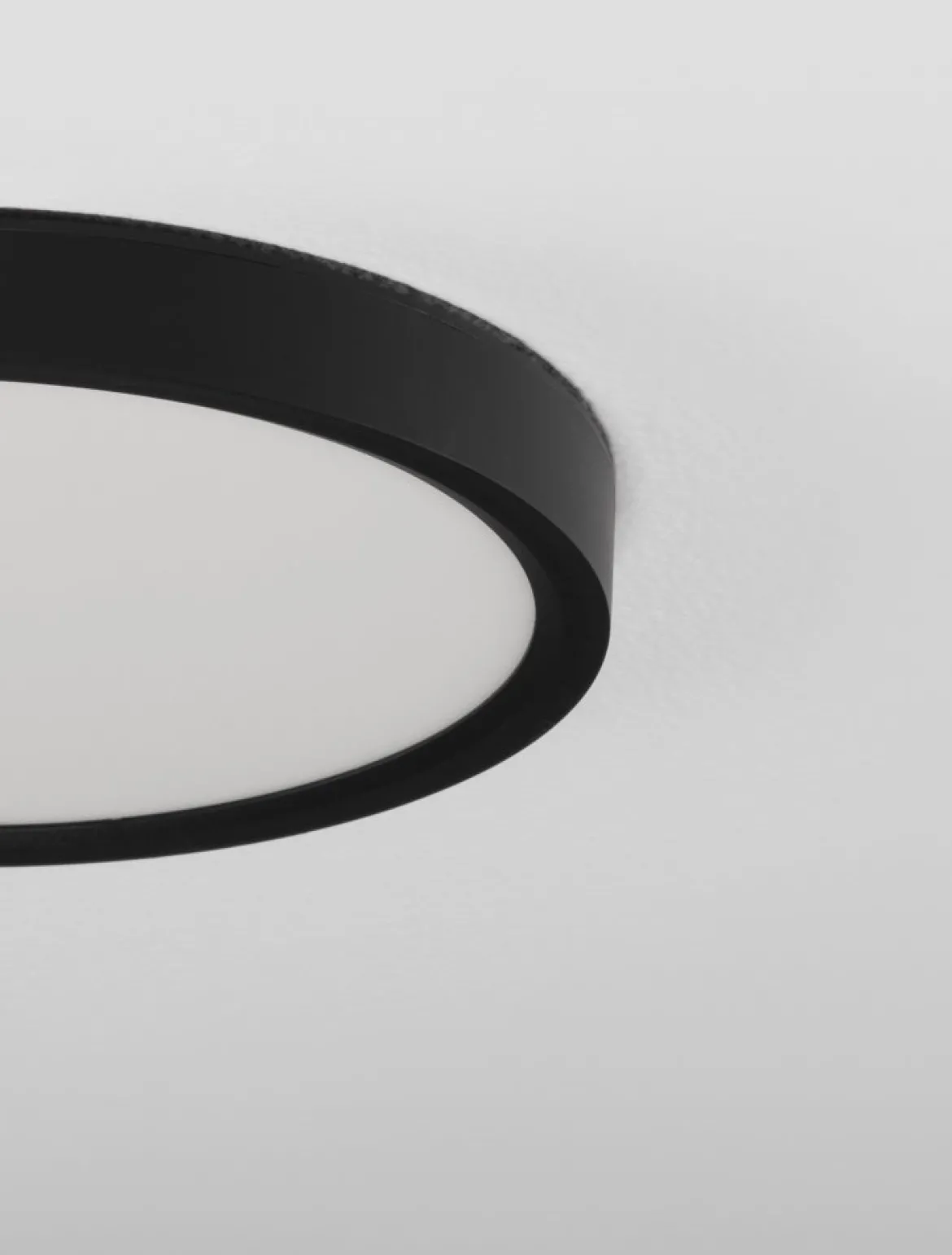 Nova Luce 9060191 DIXIE LED Deckenleuchte 3000-4000-6500K 3200lm Schwarz 40cm