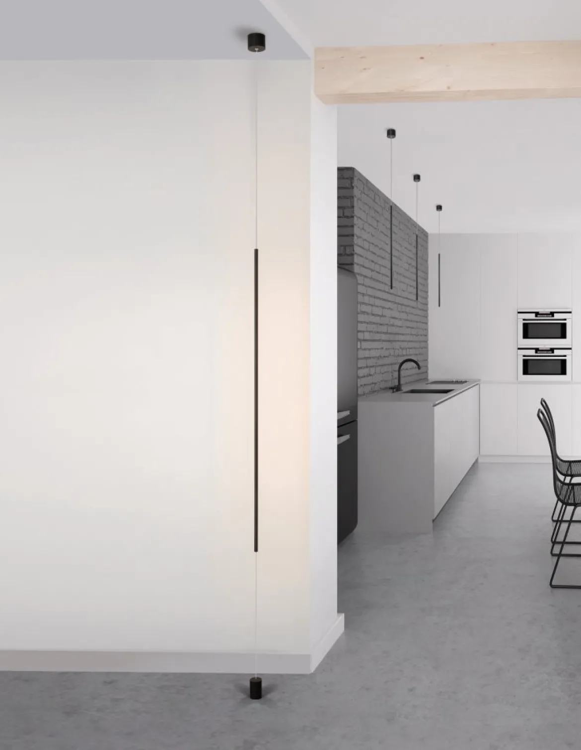 Nova Luce 9088109 ELETTRA LED Pendelleuchte 1-flammig 3000K Schwarz