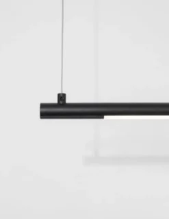 Nova Luce 9088101 ELETTRA LED Pendelleuchte 3000K Schwarz 120cm