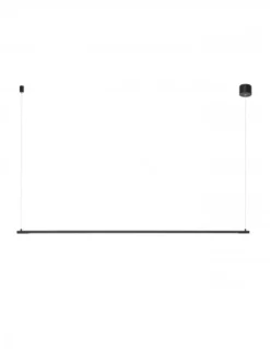 Nova Luce 9088101 ELETTRA LED Pendelleuchte 3000K Schwarz 120cm
