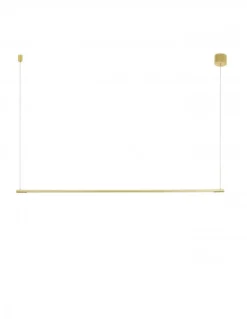 Nova Luce 9088102 ELETTRA LED Pendelleuchte 3000K Messing Gold 120cm