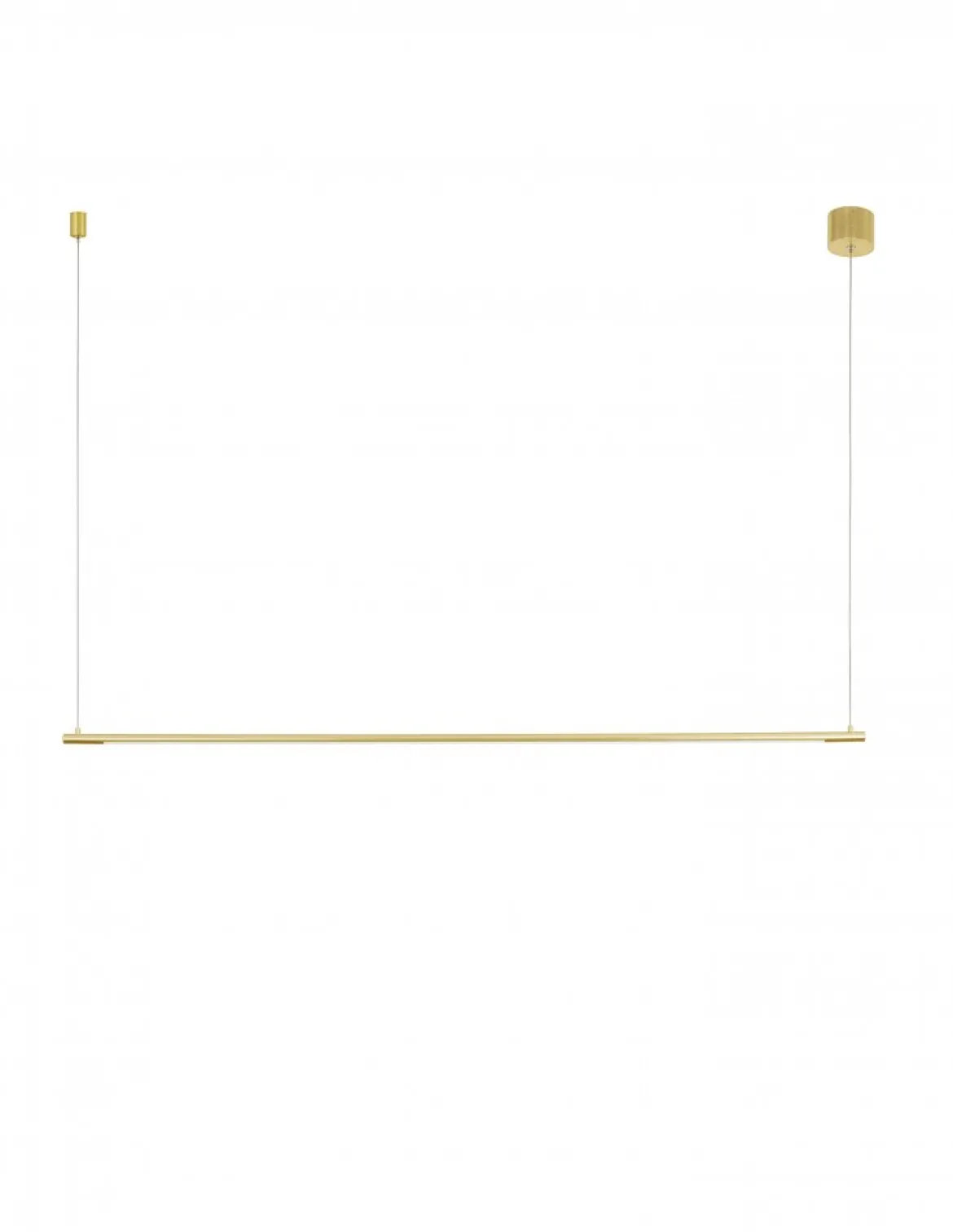 Nova Luce 9088102 ELETTRA LED Pendelleuchte 3000K Messing Gold 120cm