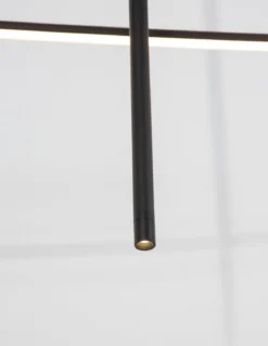 Nova Luce 9088105 ELETTRA LED Pendelleuchte 5-flammig 3000K Schwarz