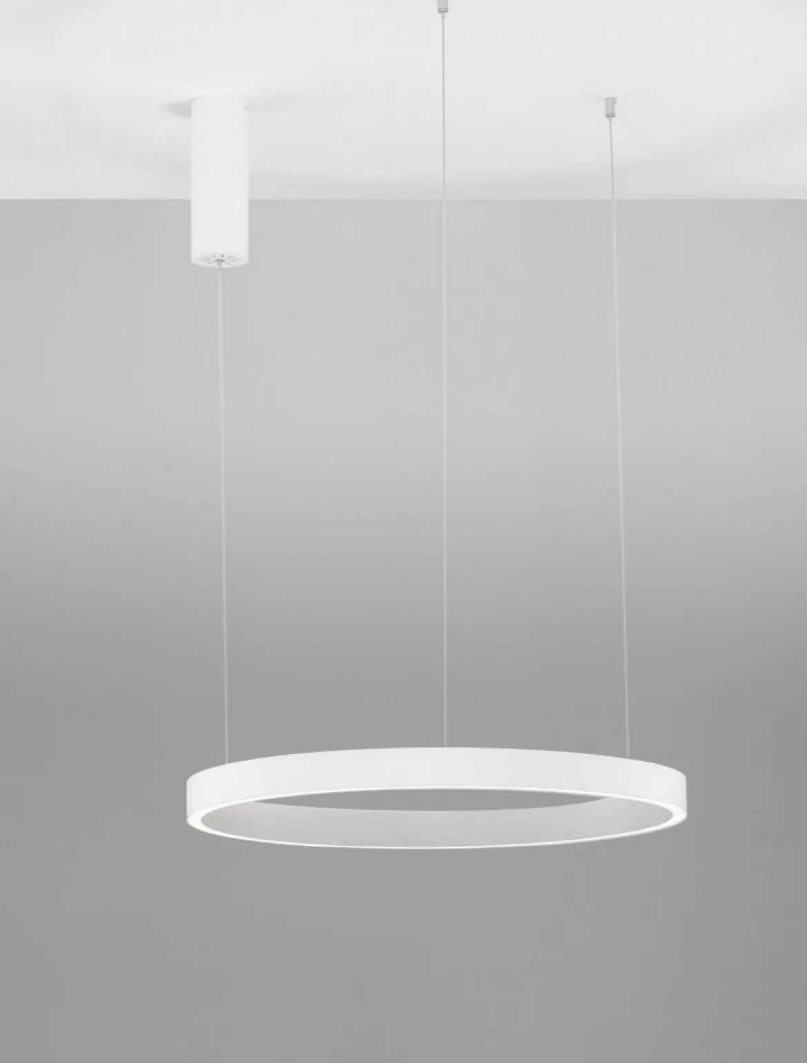 Nova Luce 9345659 ELOWEN LED Pendelleuchte 60cm 3000K Weiss dimmbar