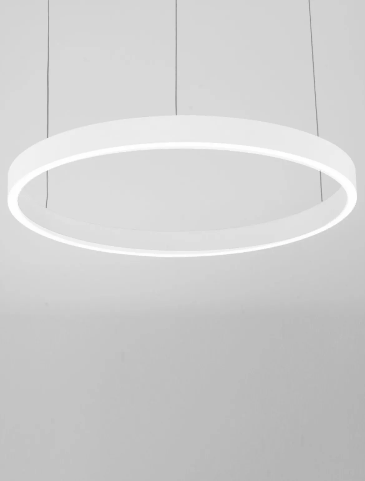 Nova Luce 9345659 ELOWEN LED Pendelleuchte 60cm 3000K Weiss dimmbar