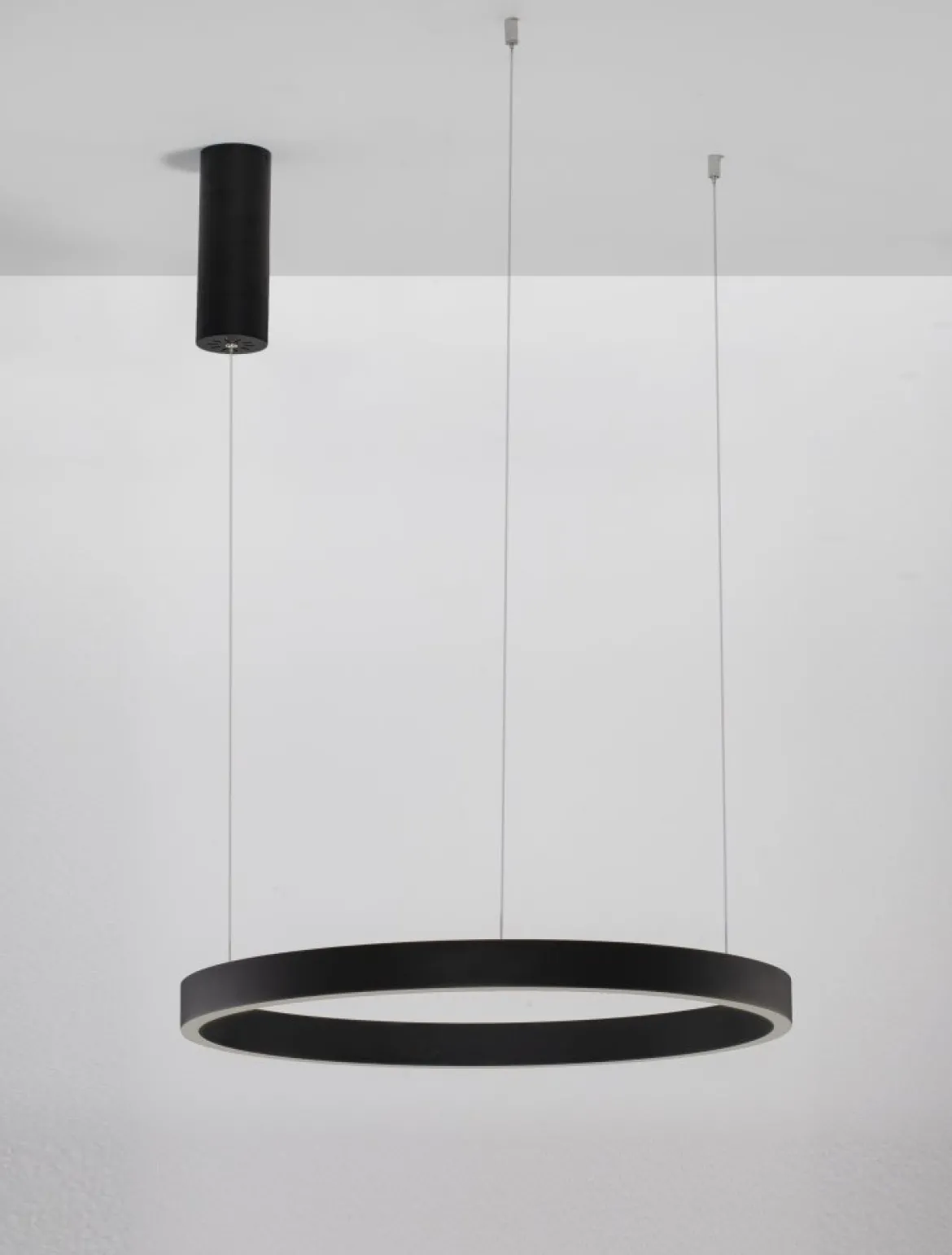 Nova Luce 9345660 ELOWEN LED Pendelleuchte 60cm 3000K Schwarz dimmbar