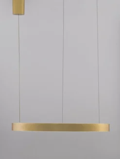Nova Luce 9345661 ELOWEN LED Pendelleuchte 60cm 3000K Gold gebürstet dimmbar