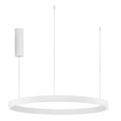Nova Luce 9345663 ELOWEN LED Pendelleuchte 80cm 3000K Weiss dimmbar