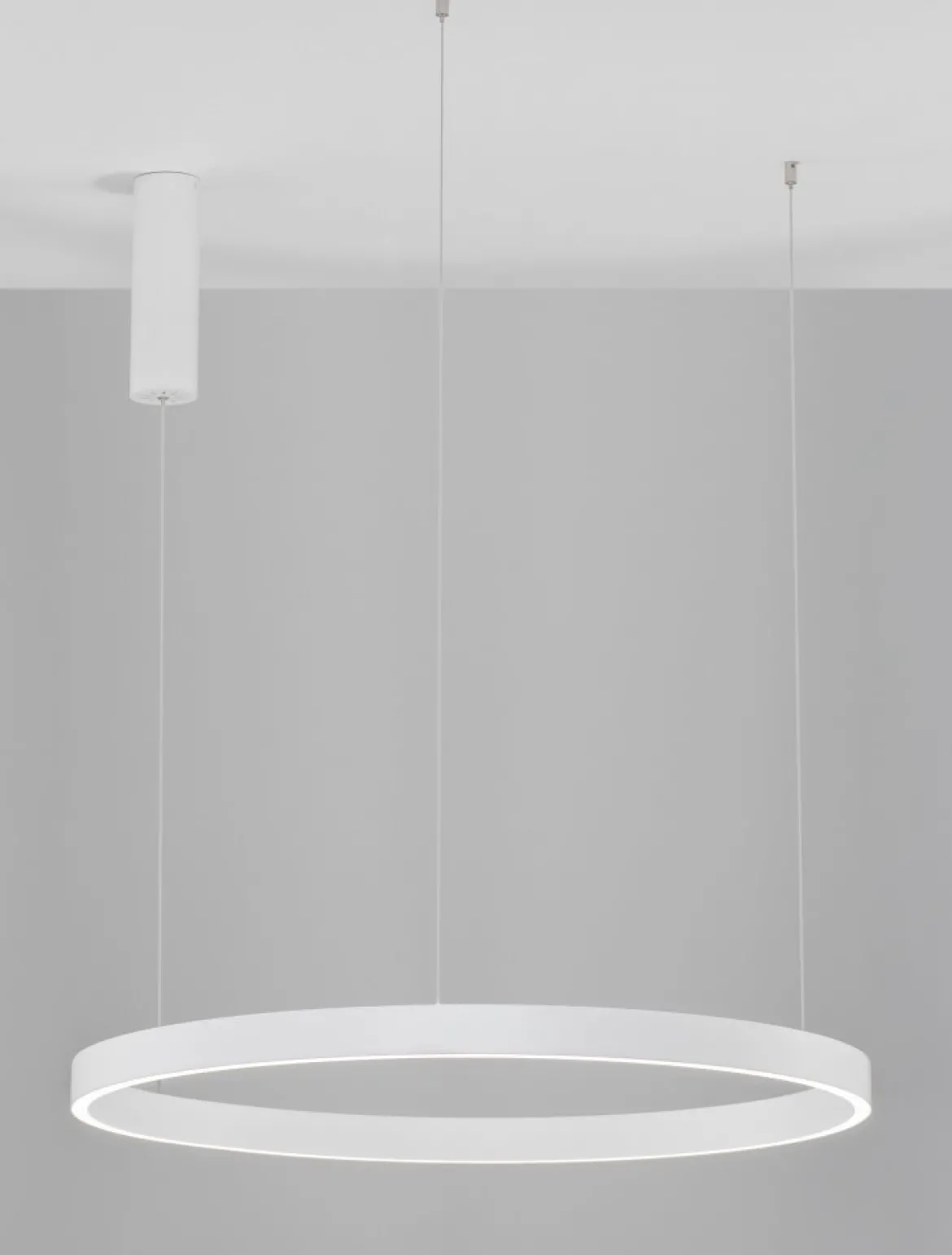 Nova Luce 9345663 ELOWEN LED Pendelleuchte 80cm 3000K Weiss dimmbar
