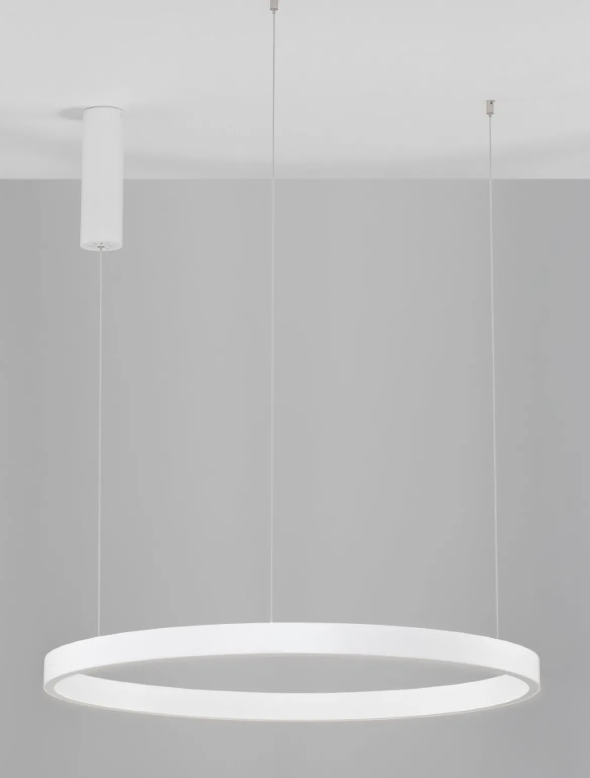 Nova Luce 9345663 ELOWEN LED Pendelleuchte 80cm 3000K Weiss dimmbar
