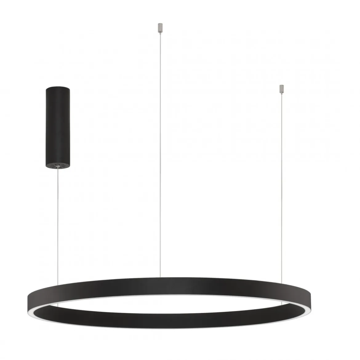 Nova Luce 9345664 ELOWEN LED Pendelleuchte 80cm 3000K Schwarz dimmbar