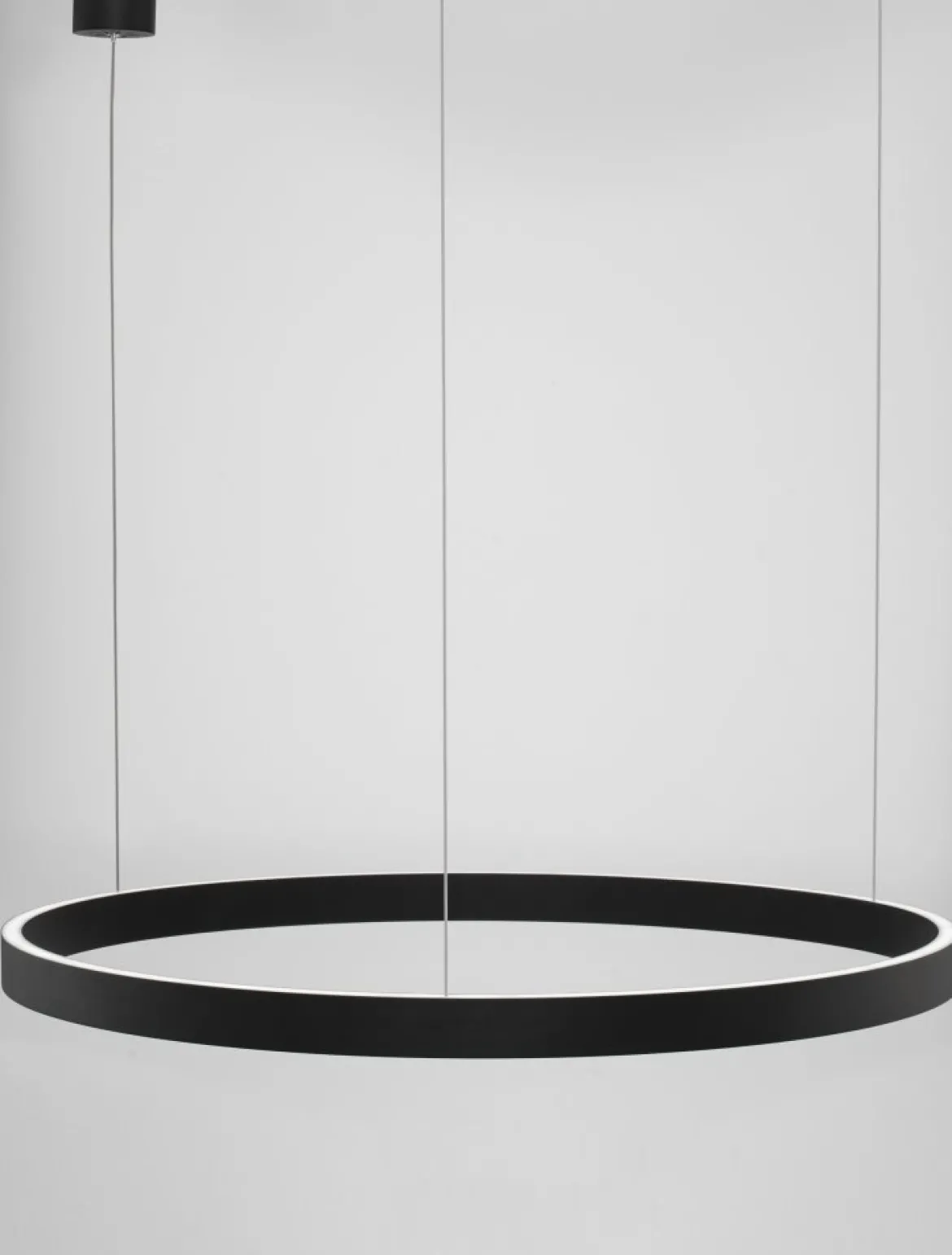 Nova Luce 9345664 ELOWEN LED Pendelleuchte 80cm 3000K Schwarz dimmbar
