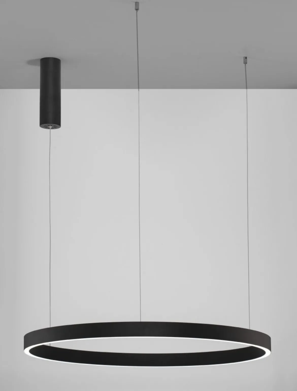 Nova Luce 9345664 ELOWEN LED Pendelleuchte 80cm 3000K Schwarz dimmbar