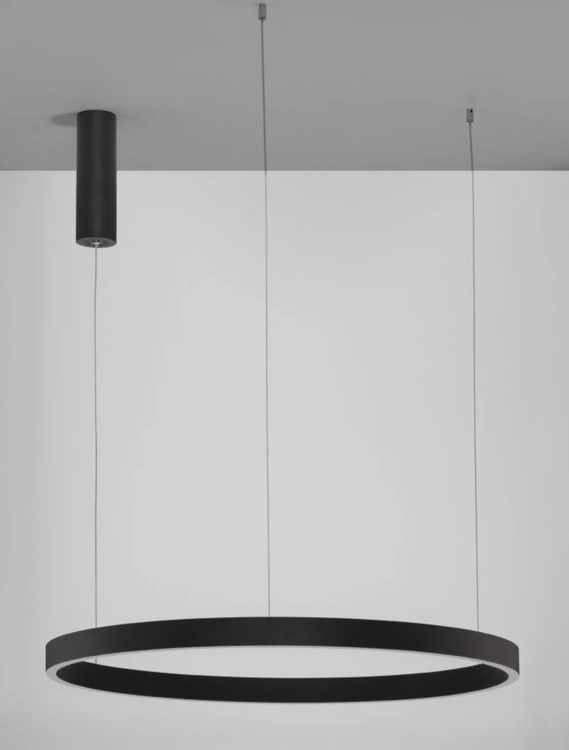 Nova Luce 9345664 ELOWEN LED Pendelleuchte 80cm 3000K Schwarz dimmbar