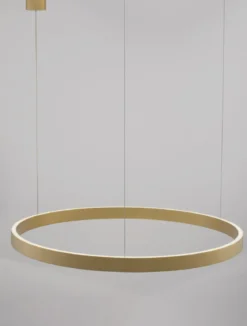 Nova Luce 9345665 ELOWEN LED Pendelleuchte 80cm 3000K Gold gebürstet dimmbar