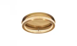 Nova Luce 9285620 FIORE LED Deckenleuchte 60cm 3000K Antik Gold dimmbar