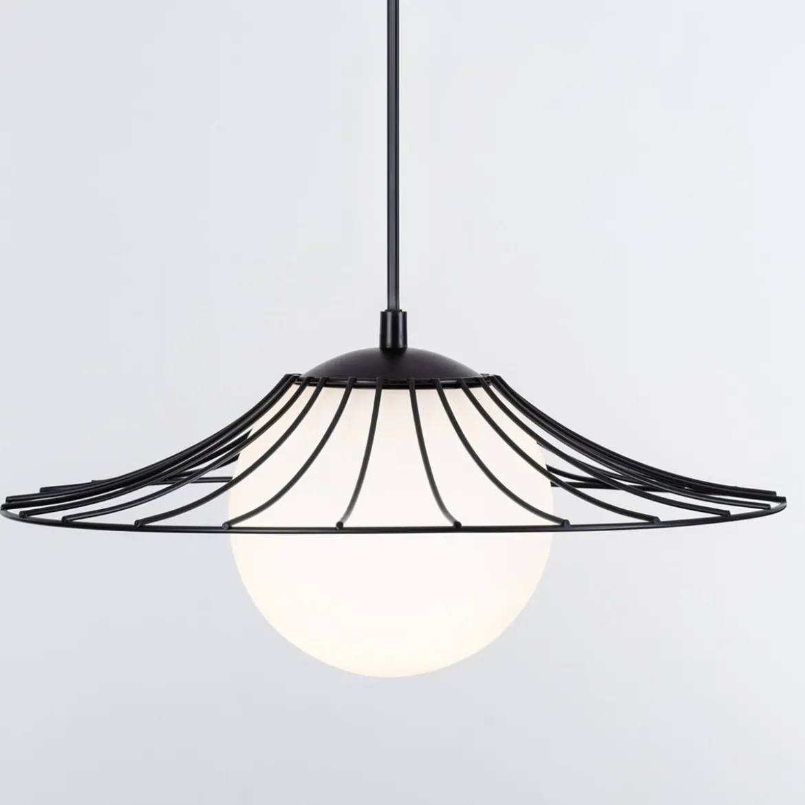 Nova Luce 9620126 FLY Pendelleuchte Schwarz E27