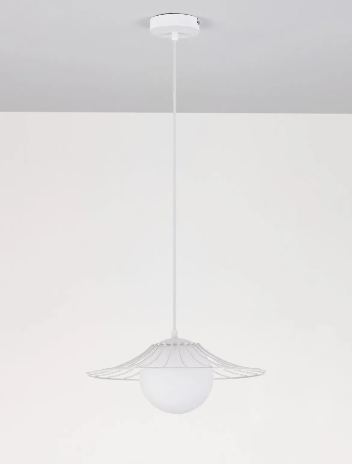 Nova Luce 9620127 FLY Pendelleuchte Weiss E27
