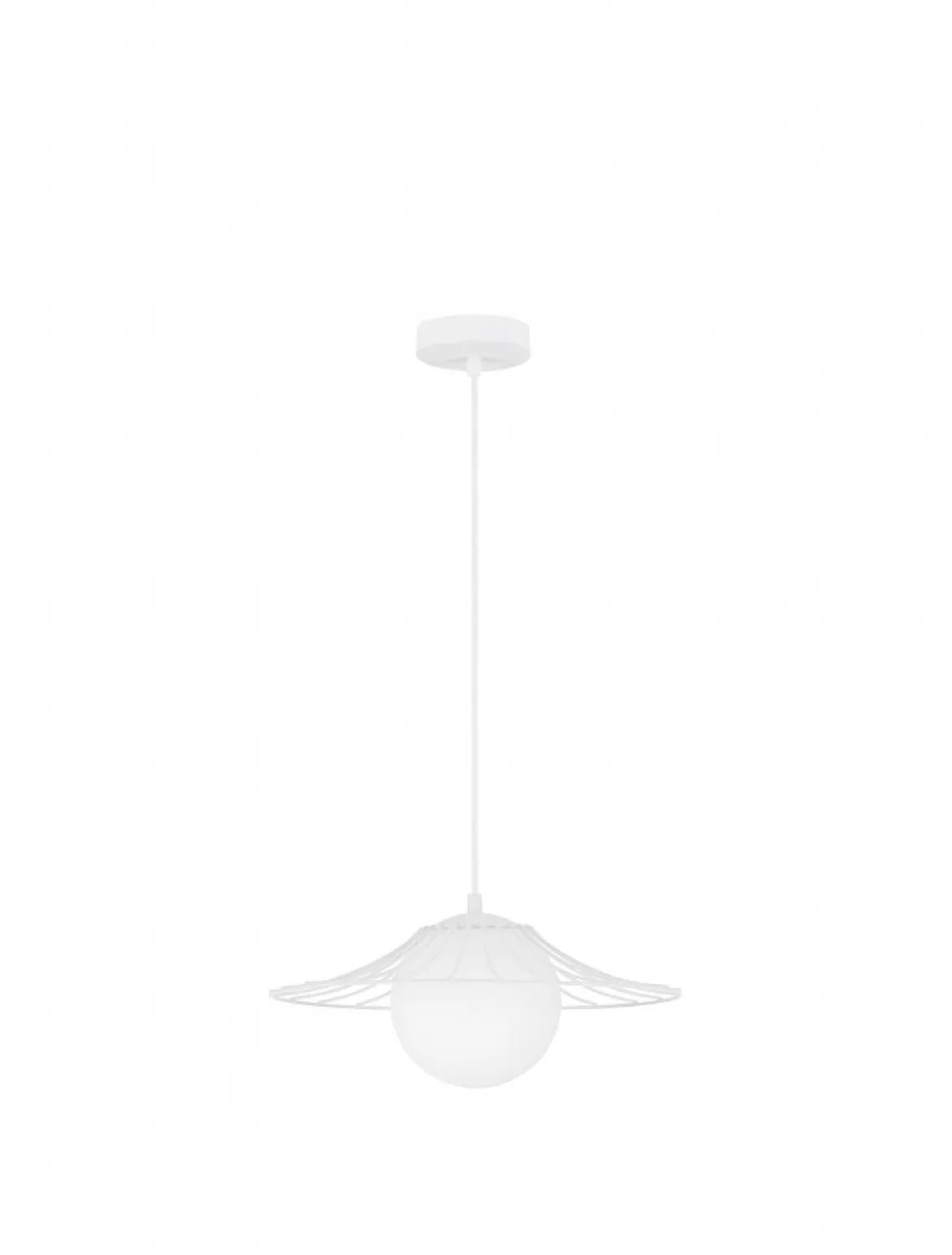 Nova Luce 9620127 FLY Pendelleuchte Weiss E27