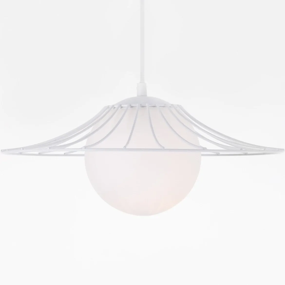Nova Luce 9620127 FLY Pendelleuchte Weiss E27