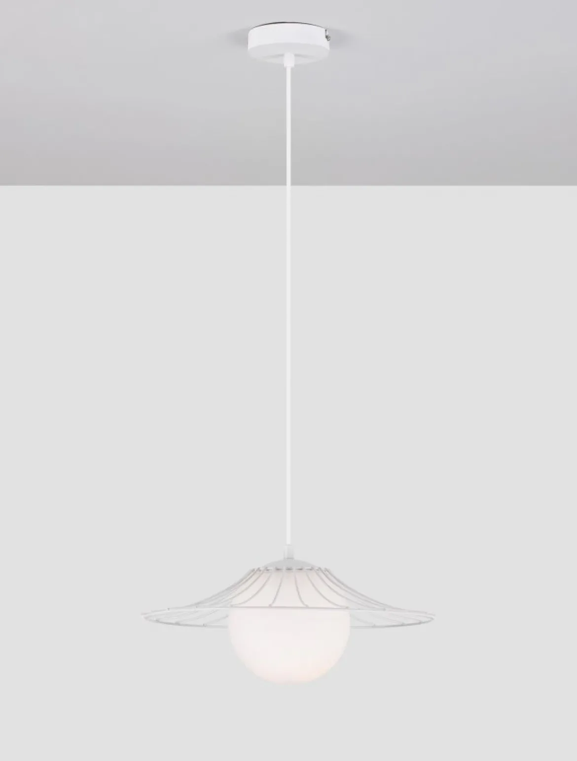 Nova Luce 9620127 FLY Pendelleuchte Weiss E27