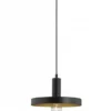 Nova Luce 9417053 GARNI Pendelleuchte Schwarz Gold E27
