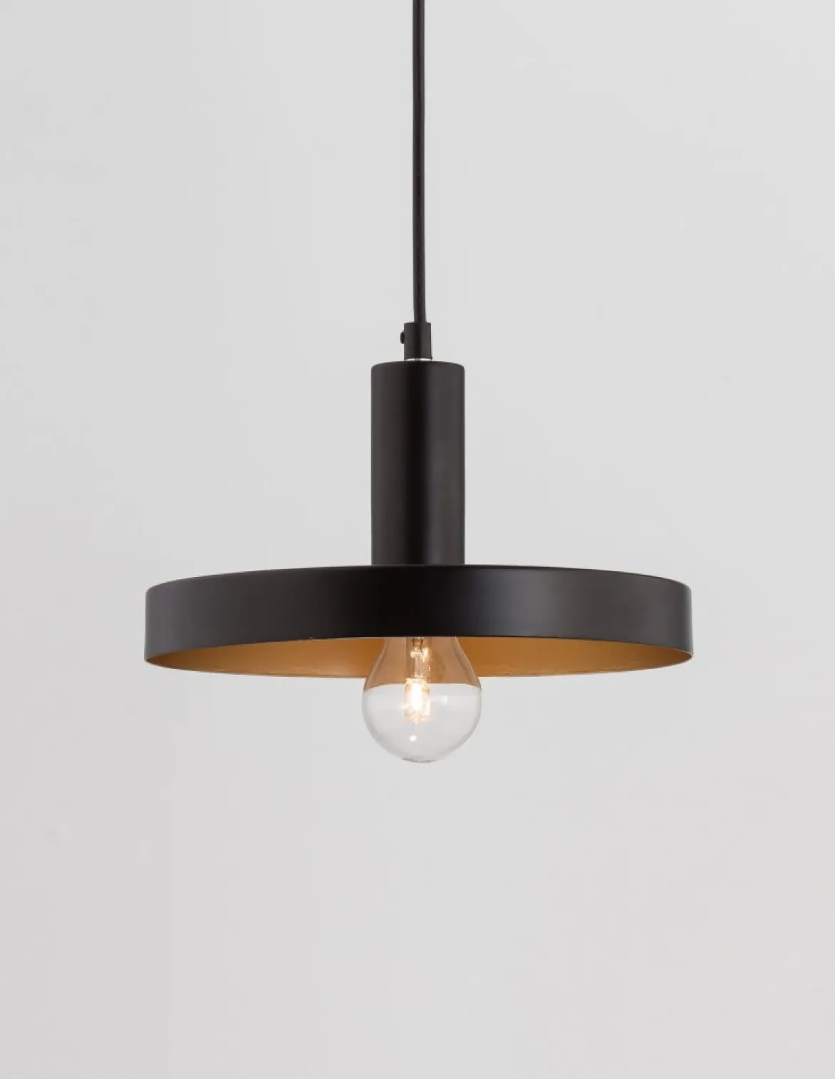 Nova Luce 9417053 GARNI Pendelleuchte Schwarz Gold E27