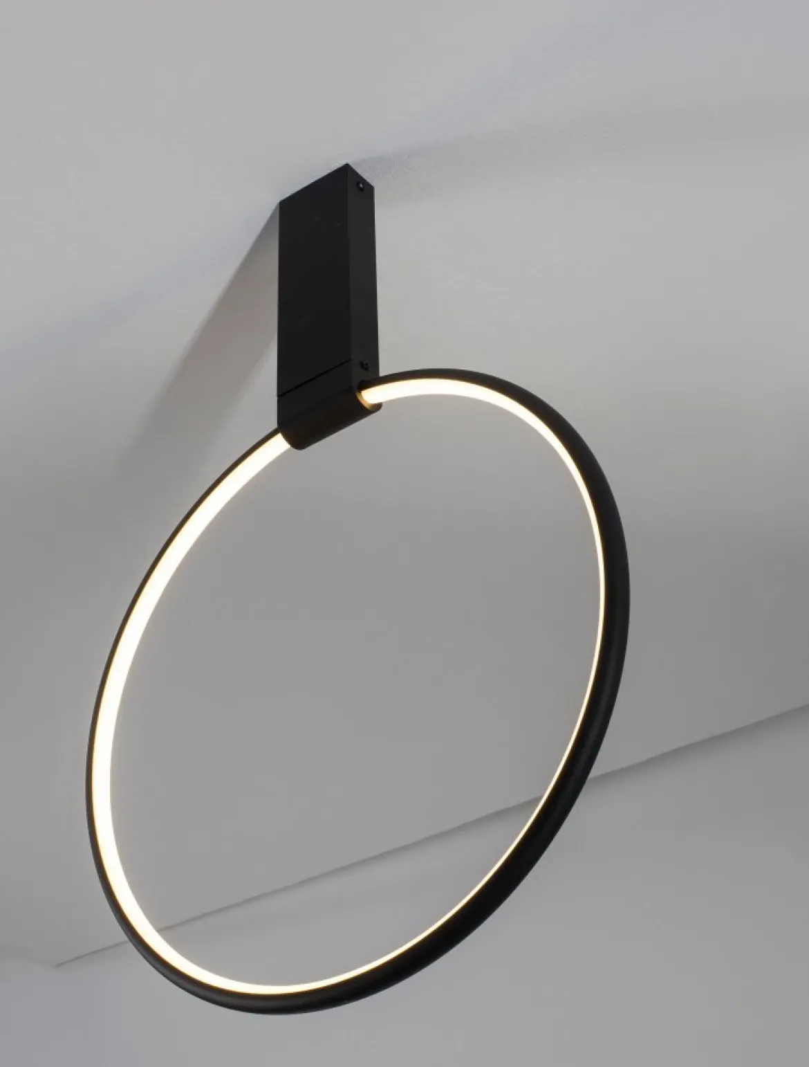 Nova Luce 9085241 GARVE LED Deckenleuchte 40cm 3000K Schwarz