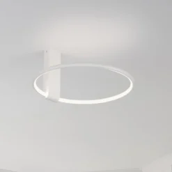 Nova Luce 9085242 GARVE LED Deckenleuchte 40cm 3000K Weiss