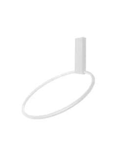Nova Luce 9085242 GARVE LED Deckenleuchte 40cm 3000K Weiss