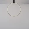 Nova Luce 9085243 GARVE LED Deckenleuchte 60cm 3000K Schwarz