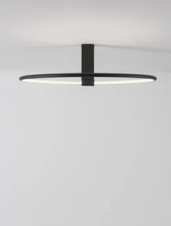 Nova Luce 9085243 GARVE LED Deckenleuchte 60cm 3000K Schwarz