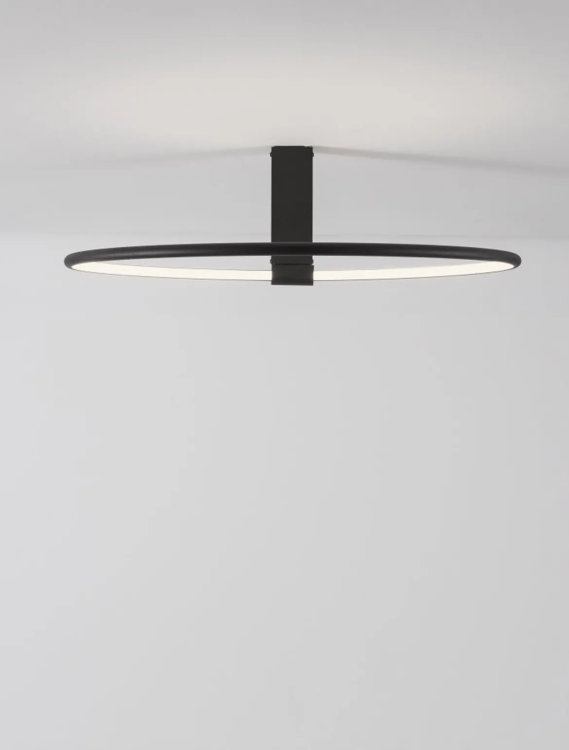 Nova Luce 9085243 GARVE LED Deckenleuchte 60cm 3000K Schwarz