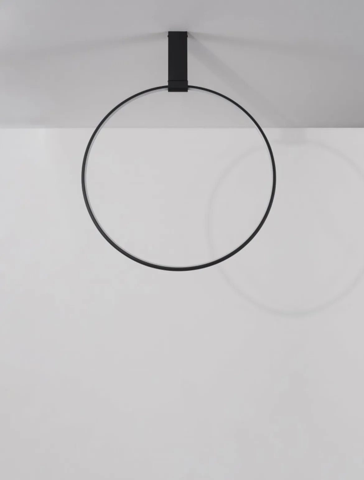 Nova Luce 9085243 GARVE LED Deckenleuchte 60cm 3000K Schwarz