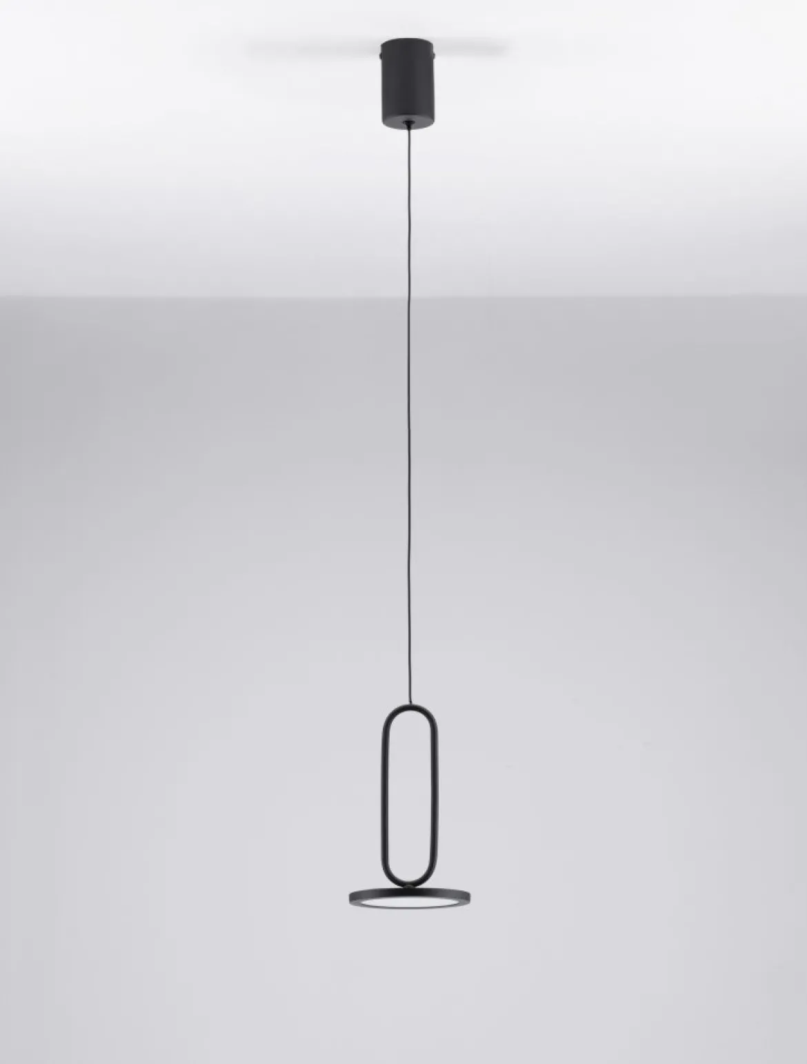 Nova Luce 9501207 GEA LED Pendelleuchte 13cm 3000K Schwarz