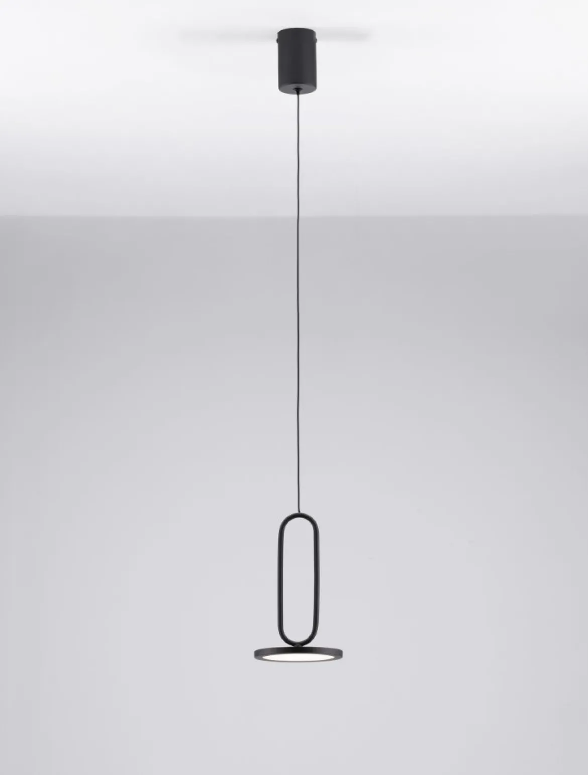 Nova Luce 9501207 GEA LED Pendelleuchte 13cm 3000K Schwarz
