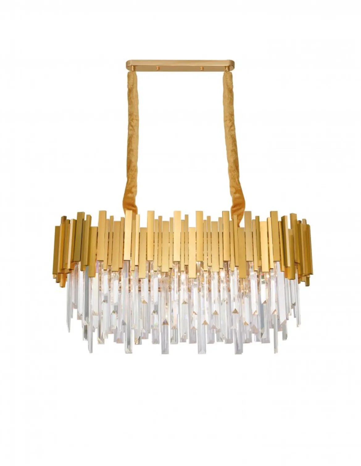 Nova Luce 9050130 GRANE Pendelleuchte 8-flammig Gold E14