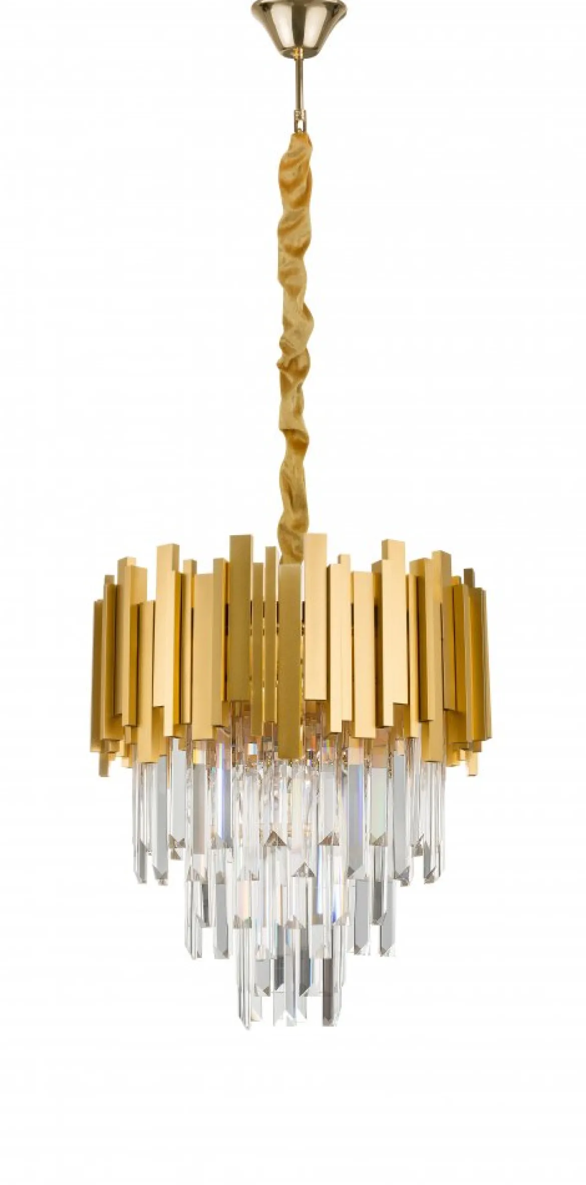Nova Luce 9181100 GRANE Pendelleuchte 4-flammig Gold